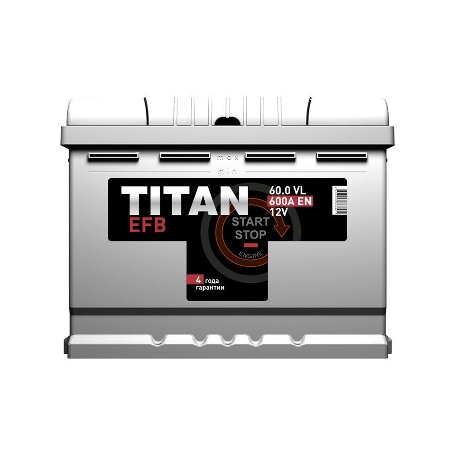 Titan efb 60. Аккумулятор Titan EFB 6ст-60.0 VL. Аккумулятор Titan Asia EFB 6ст-100.0 VL. АКБ Титан EFB. Аккумулятор Титан 75 EFB.